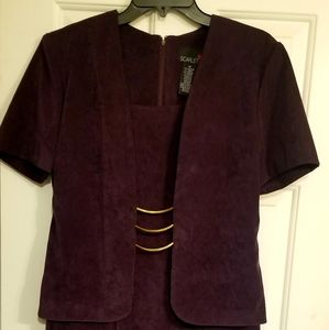 SCARLETT Womens Dress Purple Size 10